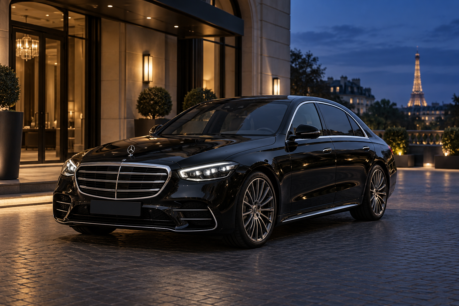 Mercedes-Benz S-Class luxury saloon